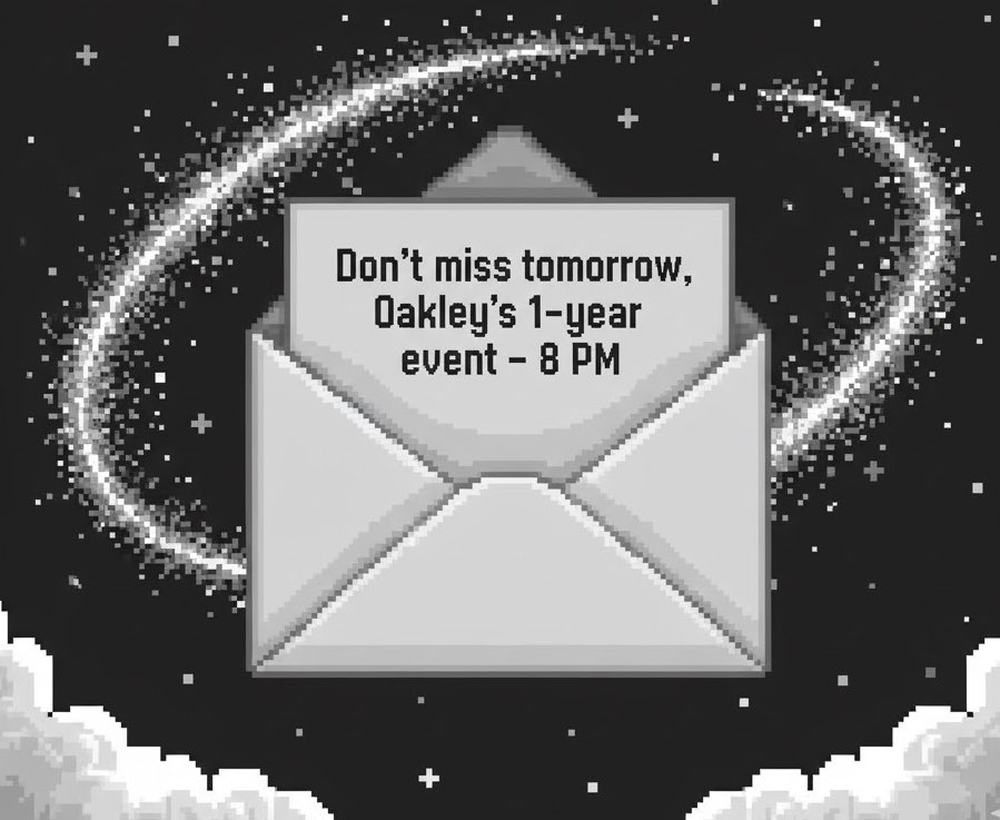 hbcerejinhaazul's tweet image. Recebi esse convite INCRÍVEL! 

A Oakley celebrará seu primeiro aninho no Habblet. Aguardo vocês para comemorar essa data comigo. 🎂

🗓️14/10 (amanhã) às 20h
📍Headquarters - Oakley Corporation, Habblet Hotel.

#Habblet #OldHabblet #1AnoOakley