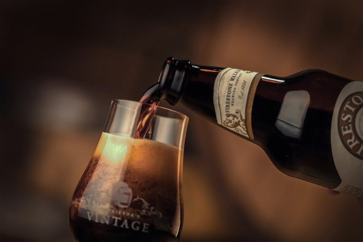 Now on draft: #FirestoneWalker Velvet Merkin 2016. This beer goes into the barrels as a roasty dark chocolate, coffee accented, mild mannered stout. It's transformed into a milk chocolate, smooth dark cherry, vanilla &amp; coconut infused masterpiece. 100% oak barrel aged 📸Firestone