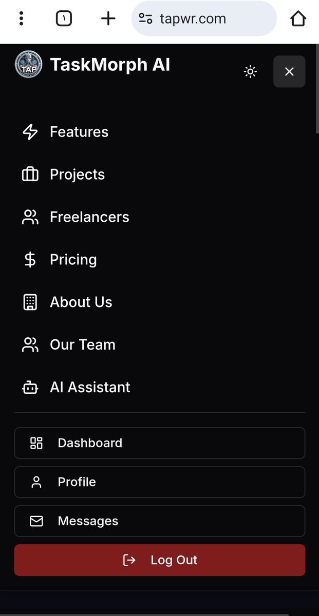 TAPsidrachain's tweet image. 🚀 Exciting update from TaskMorph AI Power!

Our platform just got a fresh upgrade — with new features for smoother navigation and full mobile compatibility.
Smarter. Faster. Easier to use than ever before! ⚡🤖

🔗 tapwr.com

#TaskMorphAI #TAP #AIUpdate…