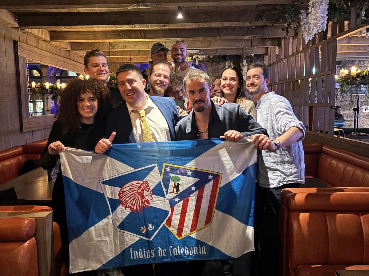IndiosCaledonia's tweet image. Fantastic weekend of our 9th anniversary! Next year 10 years already! 🇦🇹🏴󠁧󠁢󠁳󠁣󠁴󠁿

Un gran fin de semana en nuestro 9 aniversario! El próximo año, 10 años ya! 🇦🇹🏴󠁧󠁢󠁳󠁣󠁴󠁿

#Atleti #AúpaAtleti #ForzaAtleti #AtléticosPorElMundo #Edinburgh #Scotland