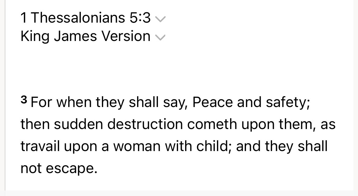 Be aware of the times we are living in. Keep looking up. Our blessed hope is in Jesus Christ alone. And he’s coming back real soon..
