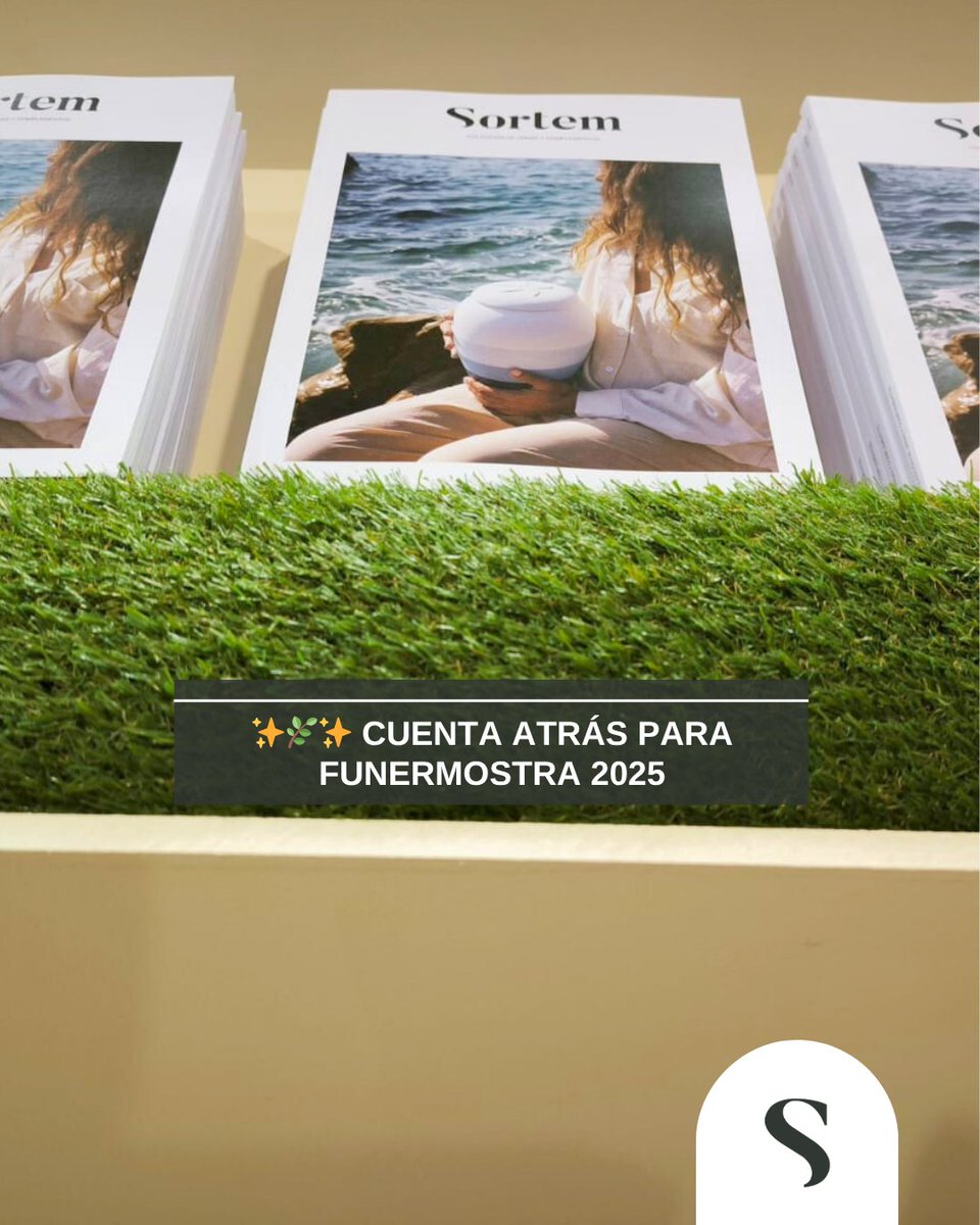 ✨🌿✨ Cuenta atrás para Funermostra 2025

Del 14 al 16 de octubre, Sortem estará presente en la cita más importante del sector funerario.

💚 Nuevos productos, nuevas historias, misma esencia. ¡Empezamos!

#Funermostra #Sostenibilidad  #SectorFunerario #NosVemosAllí