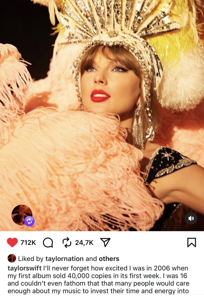 TSstatistics's tweet image. From 40k to 4M
She is 100x bigger than 2006 😭🫶🏻🫶🏻🫶🏻