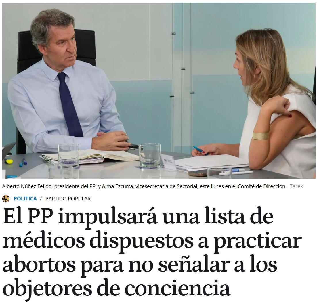javierpadillab's tweet image. No pensé que esto hubiera que explicarlo, pero bueno, parece que sí.
🔸El registro de objetores no es público. No es un buscador donde saciar tus ánimos de cotillear o perseguir, es una herramienta de gestión.
🔸Que el registro sea de objetores y no de prestadores es porque toda…