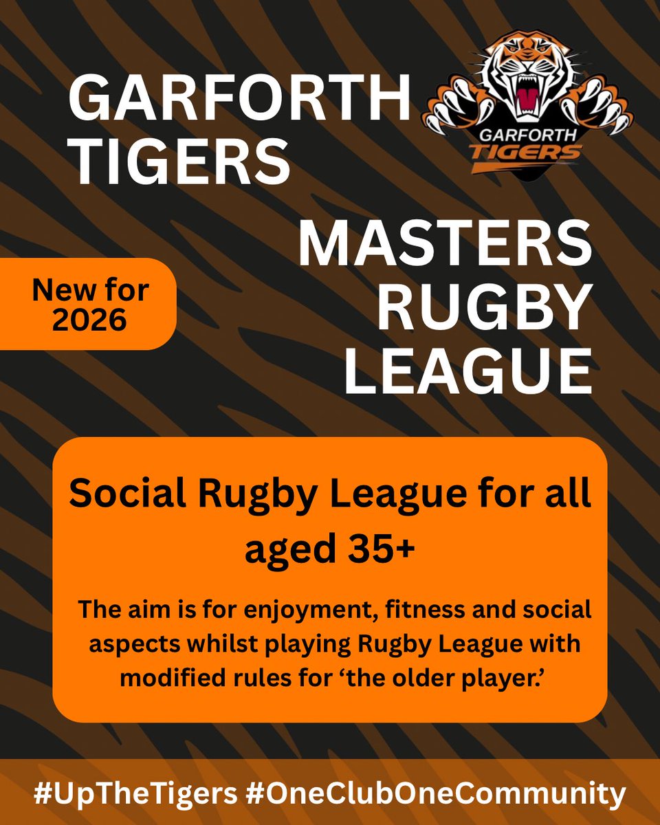 Garforth Tigers 🐅 tweet media