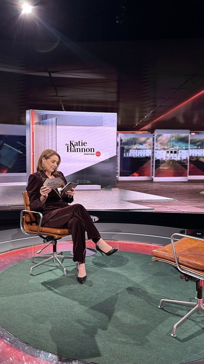 RTEOne's tweet photo. The #KatieHannon Interview Live with Heather Humphreys right now on @RTEOne &amp; @RTEplayer 📺 https://t.co/eHUUIVkEdD