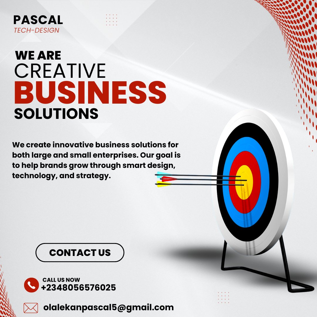 PascalTechy0661's tweet image. Your website isn’t just a design it’s your 24/7 salesperson.

If it can’t attract, engage, and convert, it’s time for a redesign.
Build a website that works as hard as you do. 💻✨
 Pascal Tech-design

#WebDesign #BusinessGrowth #Entrepreneurship