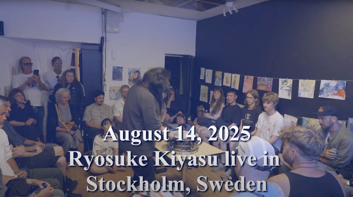 [Full] August 14, 2025 Ryosuke Kiyasu live in Stockholm, Sweden - 2 videos
Join my channel to watch the full live performance
(4K - PC, Android)
youtube.com/c/RyosukeKiyas…
Join my Patreon to watch the full live performance
(FHD - PC, iPhone/iPad, Android)
patreon.com/c/RyosukeKiyasu