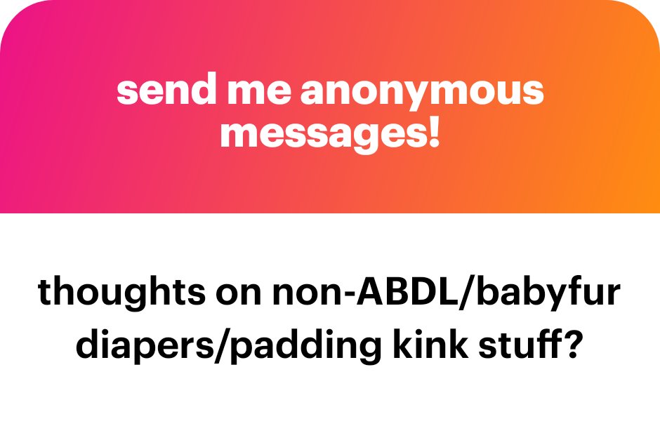 TechdomMatt's tweet image. I&apos;m not a big fan of anything age-play, diaper related, etc.