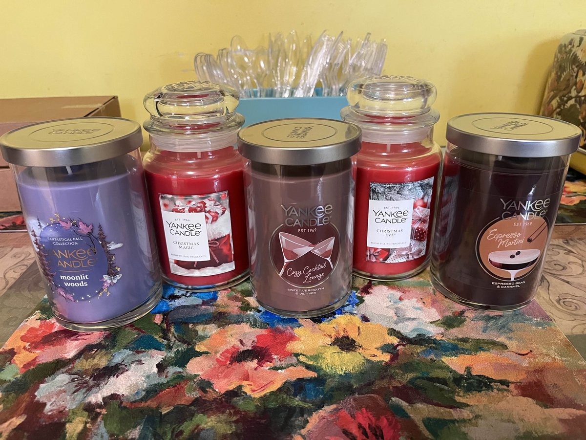 Me today, literally. Bought a bunch of candles.