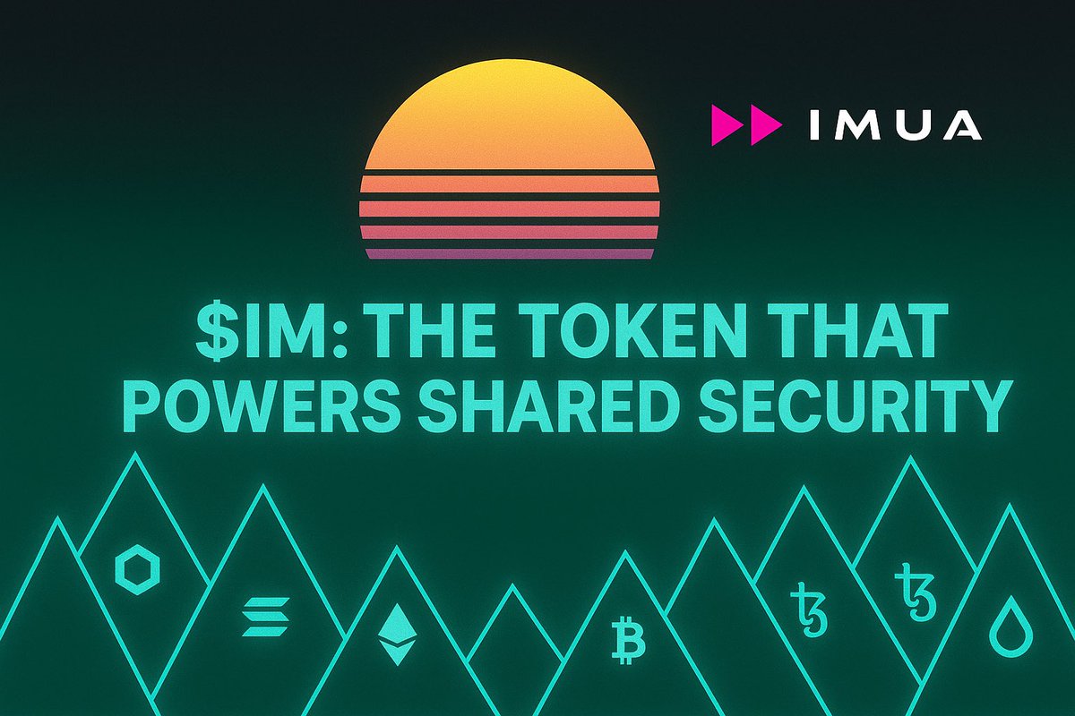 $IM: 𝗧𝗵𝗲 𝗧𝗼𝗸𝗲𝗻 𝗧𝗵𝗮𝘁 𝗣𝗼𝘄𝗲𝗿𝘀 𝗦𝗵𝗮𝗿𝗲𝗱 𝗦𝗲𝗰𝘂𝗿𝗶𝘁𝘆 

Every ecosystem needs fuel. For Imua, that fuel is $IMUA, the native token that powers everything from staking to governance.

Let’s break down its purpose, mechanics, and how it’s distributed 

At its