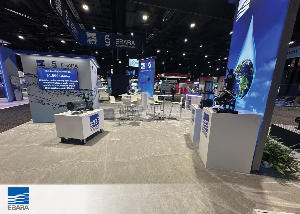 pumpsebara's tweet photo. A huge thank you to everyone who stopped by the EBARA booth at #WEFTEC25 in Chicago. We had some incredible conversations, shared ideas, and explored new ways to tackle the challenges facing the water and wastewater industry. We truly appreciate your time and interest! https://t.co/OU8BMirtB7
