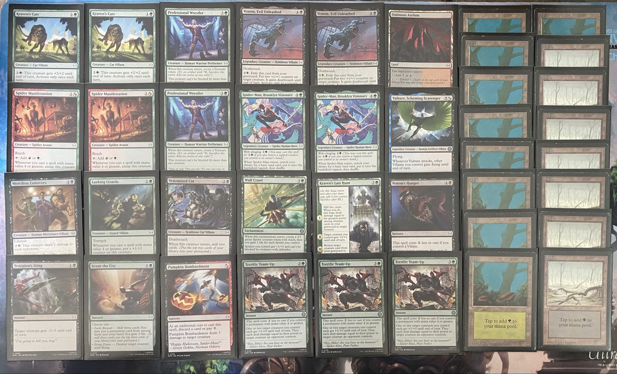 Won <a href="/apexgamingMTG/">Apex Gaming</a> Spider-Man sealed, played GB Friendly Neighborhood   In sealed and GB Team-Up in draft. Was happy with both decks and the opportunity to play competitive limited.