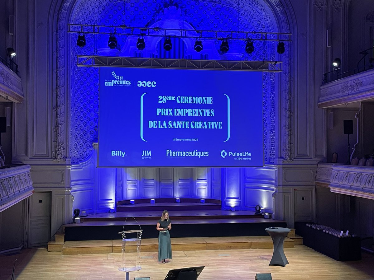 EricPhelippeau's tweet image. En direct de la Salle Gaveau pour le Prix Empreintes 2025
pour le @FestiComSante
#santé #communication #creation
#Empreintes2025 @AACClive