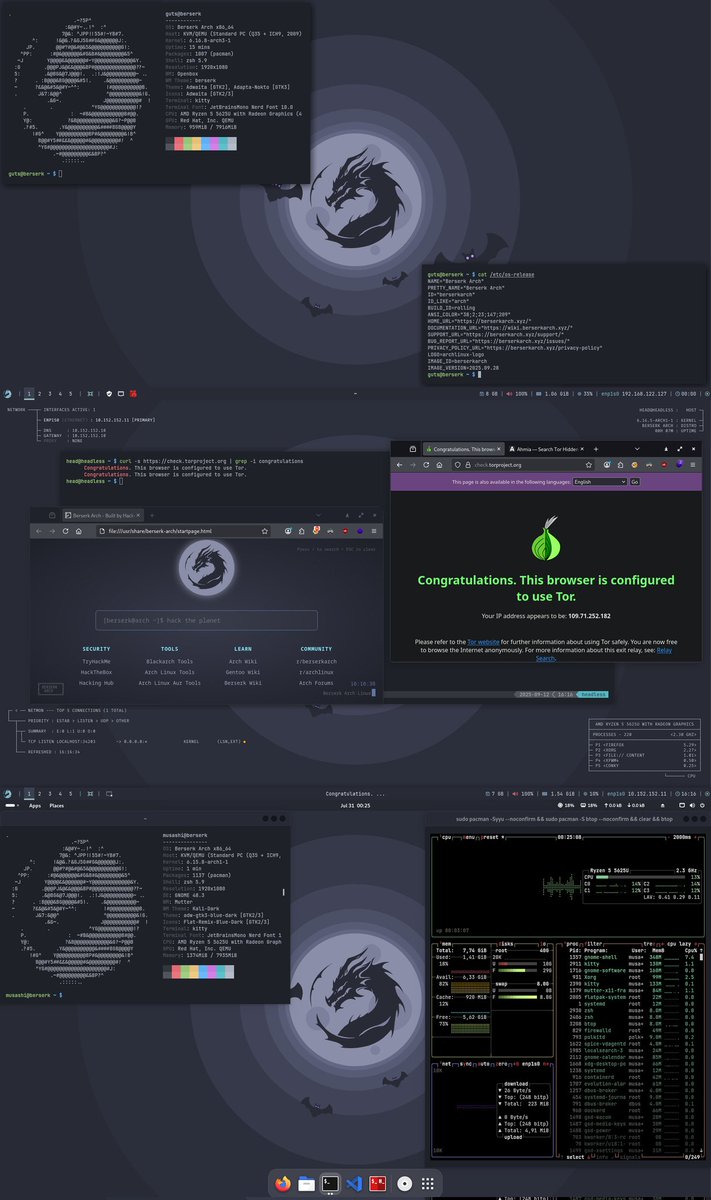 thehackersbrain's tweet image. Arch all the way.

Created my own distro based on Arch

berserkarch.xyz