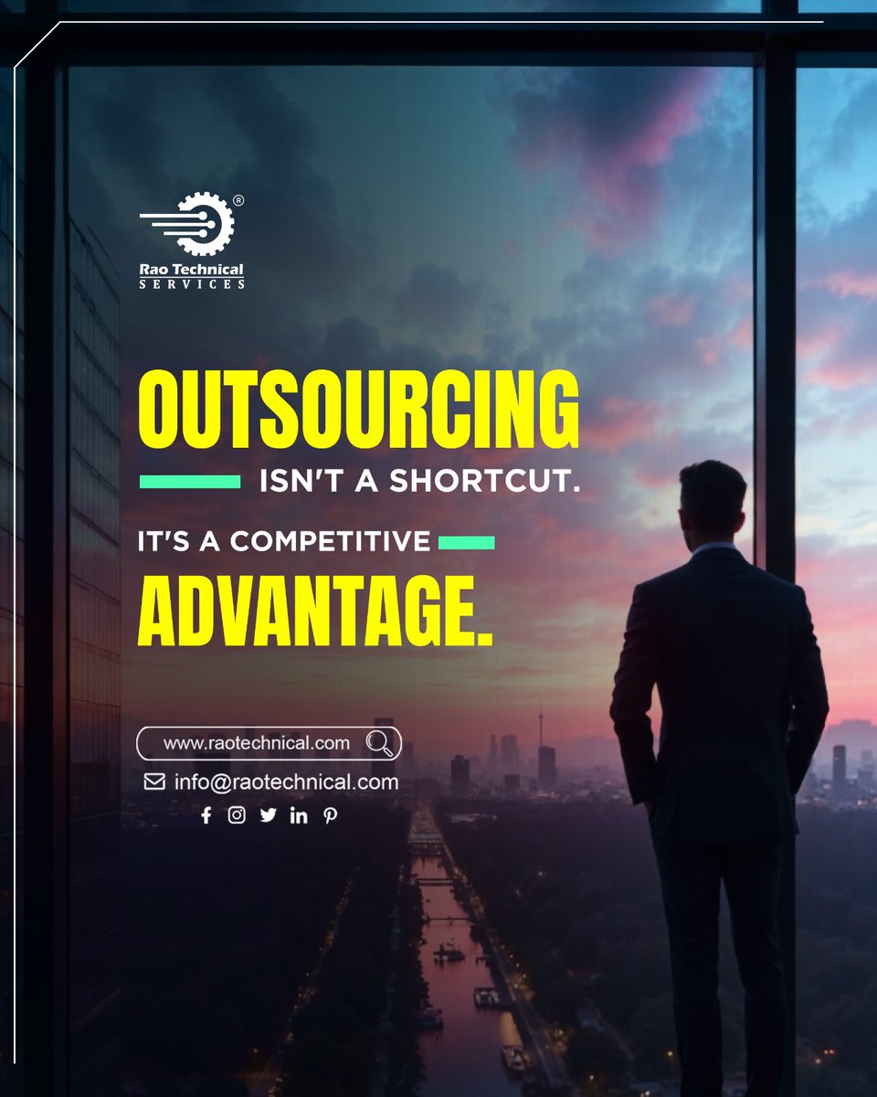 raotechnicalser's tweet image. 🏆 Think long-term, think smart.
Outsourcing isn’t about cutting corners — it’s about gaining a competitive edge that propels your business ahead 🚀
#outsourcedevelopment #BusinessSupport #businesscontinuity #businessmindset #raotechnicalservices