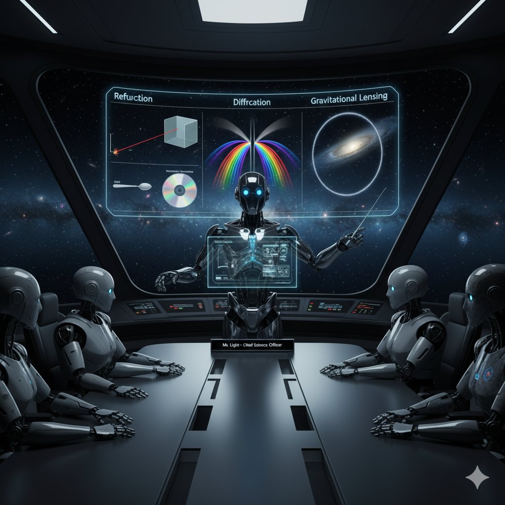 technochopra007's tweet image. 🤯 Physics BENT Our Minds! 🤯
​Y8KOOL Artists just proved light doesn&apos;t always travel straight, and the result is mind-bending art! Our &quot;Alien Star&quot; piece features #GravitationalLensing warp a whole galaxy! See the cosmic secrets of #Refraction (water eyes!) &amp;amp; #Diffraction (CD…