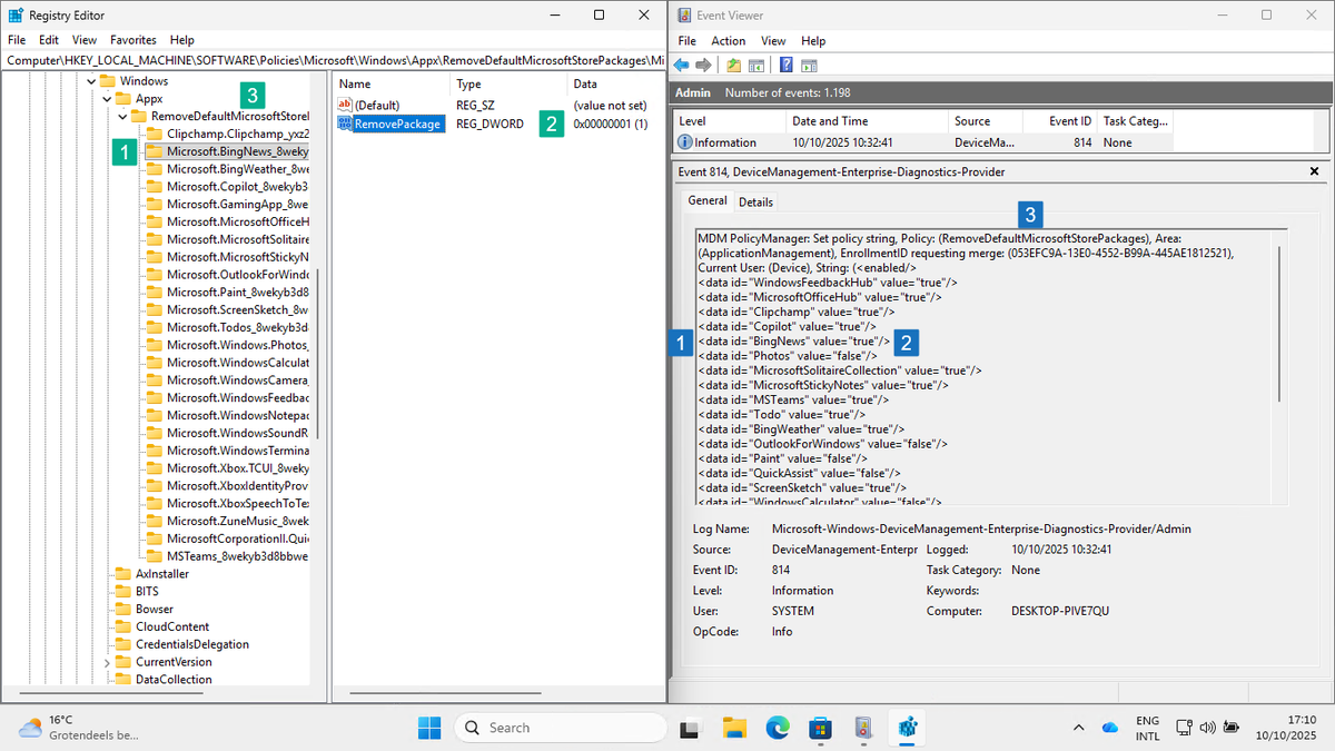 pvanderwoude's tweet image. New blog post: Removing preinstalled Microsoft Store apps using native functionality
petervanderwoude.nl/post/removing-…
#MSIntune #Intune #EMS #MDM #Windows11 #ADMX