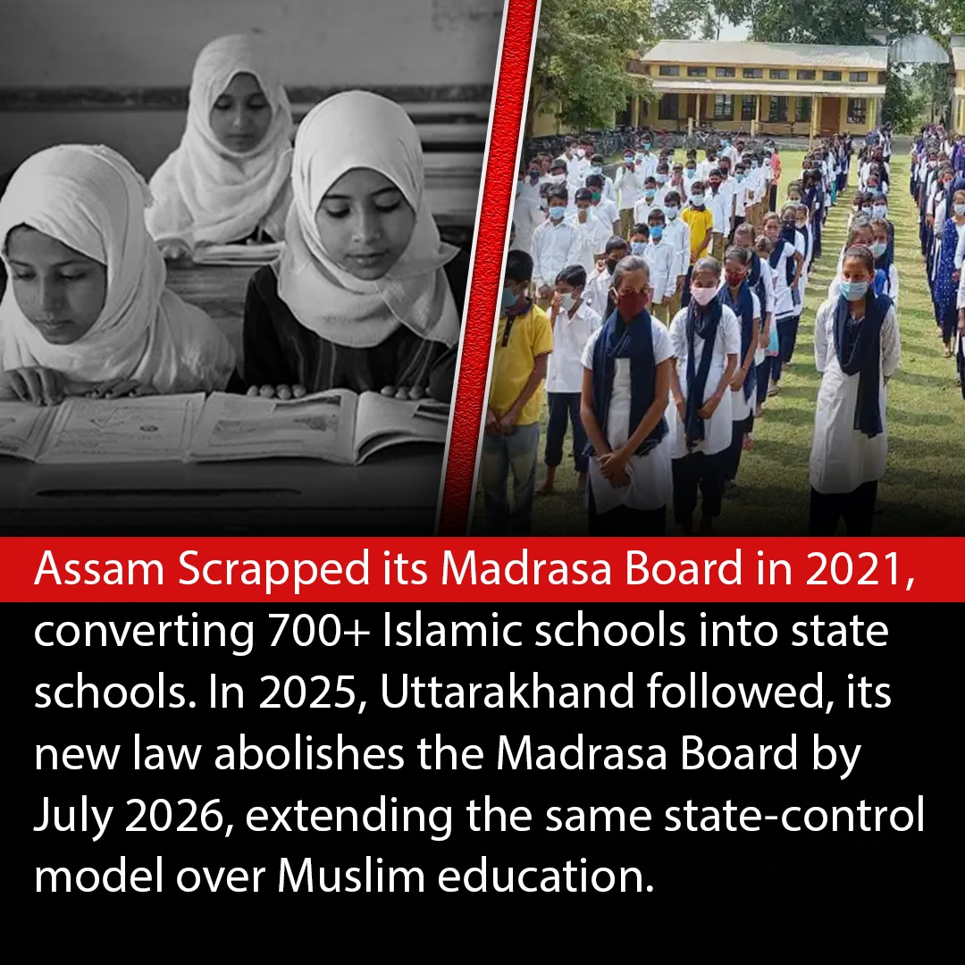 scroll_pk's tweet image. Behind the façade of “New India” lies a silent purge.
Minorities are being erased not by mobs alone, but through laws, policies, and institutions. Institutional cleansing is the new apartheid. #ModiRegime #HumanRights 
#LaVozArgentina #EXPO2025 #코르티스 #Gaza #Trump #كاريزما73