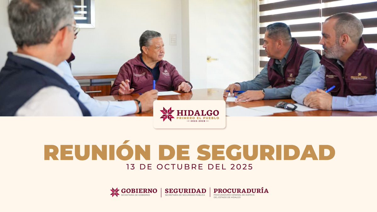 juliomenchaca_'s tweet image. Sostuvimos reunión del gabinete de seguridad para atender la emergencia por el fenómeno meteorológico. Reafirmamos nuestro compromiso de informar de manera permanente y estaremos compartiendo detalles a lo largo de la semana.
#HidalgoUnido
#PrimeroElPueblo