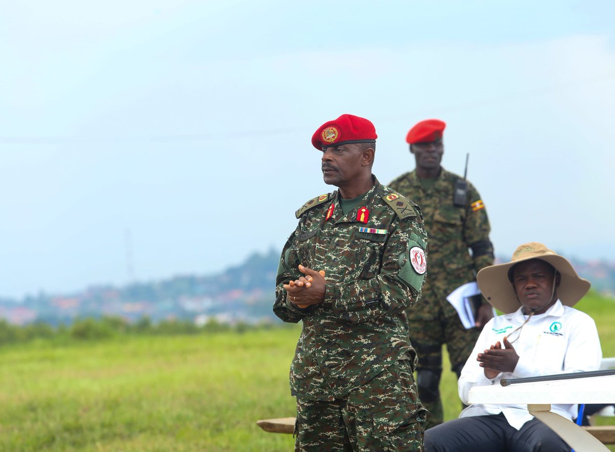 Dr Jibril S. Owomugisha (@dr_jibcares) on Twitter photo The man of very long humorous speeches...⬆️ Maj Gen!
Cong's afande William, Military Police Commandant
Inline with environment protection, you declared every 1st June annual Military Police Tree planting day, starting 2025
Cc <a href="/ObothOboth/">Jacob Marksons Oboth (MP)</a> <a href="/WKajwengye/">wilson kajwengye</a> <a href="/ABarirega/">Barirega Akankwasah, PhD</a>
📷 <a href="/DeoAkiiki/">Col Deo Akiiki</a> The man of very long humorous speeches...⬆️ Maj Gen!
Cong's afande William, Military Police Commandant
Inline with environment protection, you declared every 1st June annual Military Police Tree planting day, starting 2025
Cc <a href="/ObothOboth/">Jacob Marksons Oboth (MP)</a> <a href="/WKajwengye/">wilson kajwengye</a> <a href="/ABarirega/">Barirega Akankwasah, PhD</a>
📷 <a href="/DeoAkiiki/">Col Deo Akiiki</a>