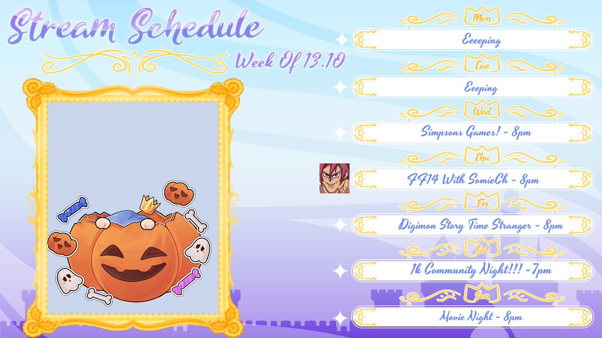 Prince Jazzu ๐ (@princejazzu) on Twitter photo Stream Schedule for the Week!!!!! 1k Community Night Stream on Saturday!! I'll post a poll for the games tomorrow on my server!!!!
Art of the Week is by <a href="/csariite/">๐ญ ๐คcsha โ vgen comms!</a> (it's a gif, but I like that it looks like I'm hiding) :3 Stream Schedule for the Week!!!!! 1k Community Night Stream on Saturday!! I'll post a poll for the games tomorrow on my server!!!!
Art of the Week is by <a href="/csariite/">๐ญ ๐คcsha โ vgen comms!</a> (it's a gif, but I like that it looks like I'm hiding) :3