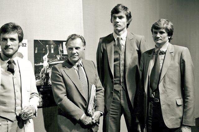 BasketLovers11's tweet image. Homicius, Stanislovas Stonkus, Sabonis, Jovaisa.
#Zalgiris