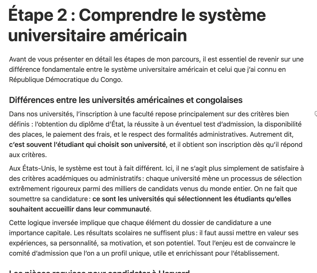Vous avez souvent demandé : quelles ont été les étapes pour arriver à ce master en éducation ? Je les partage dans un guide que j’écris progressivement, étape après étape. 
Le brouillon du guide: bit.ly/476DZHi
Étape 2: bit.ly/4hcedWQ

#education #onsensortira