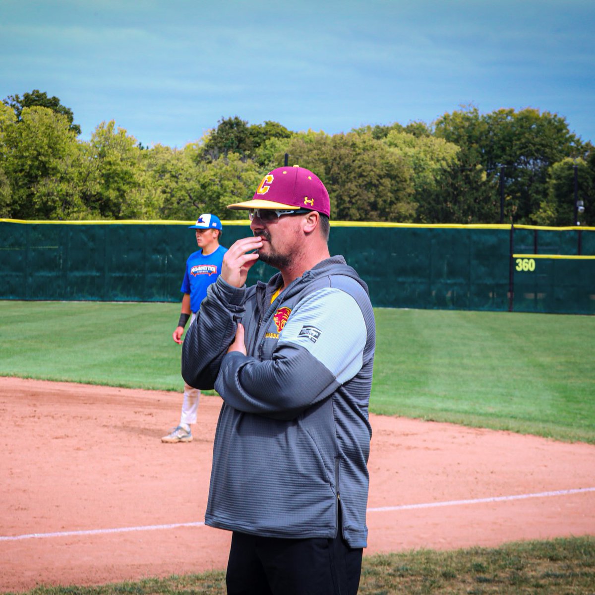 First fall ball game in the Smith Era ✅