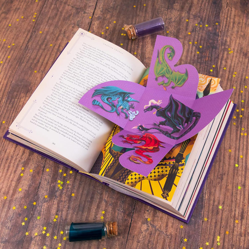 仕掛けつきイラスト版『ハリー・ポッターと炎のゴブレット』英語版