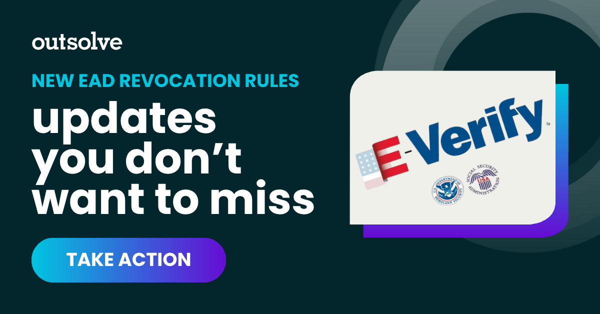 OutSolveHR's tweet image. #EVerify users set your reminders! 🗓️

USCIS now has a Status Change Report. Employers must pull it manually to review revoked EADs every two weeks. 

Learn how to stay compliant ➡️: hubs.ly/Q03NkVM10

#I9Verification #HRUpdates #ComplianceMatters