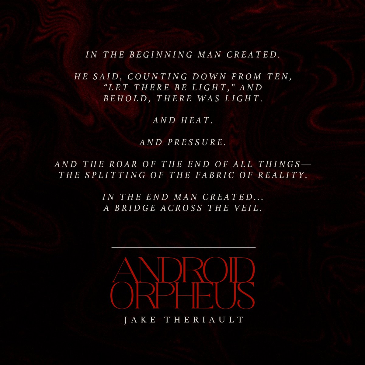 _jaketheriault's tweet image. 1k words a day through the end of the year. Until it is done.