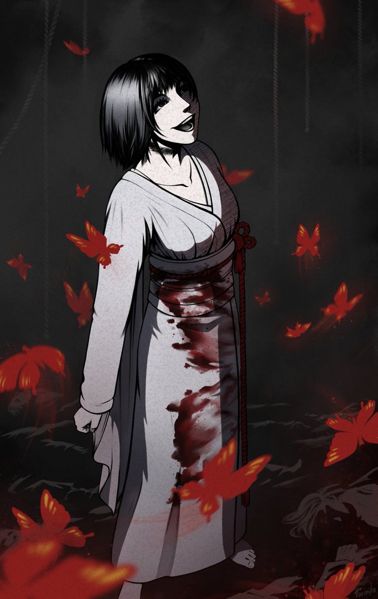 Sae Kurosawa from Fatal Frame. Thank you for ordering this piece! Was a nice change from my usual works.
#crimsonbutterfly #fatalframe #saekurosawa