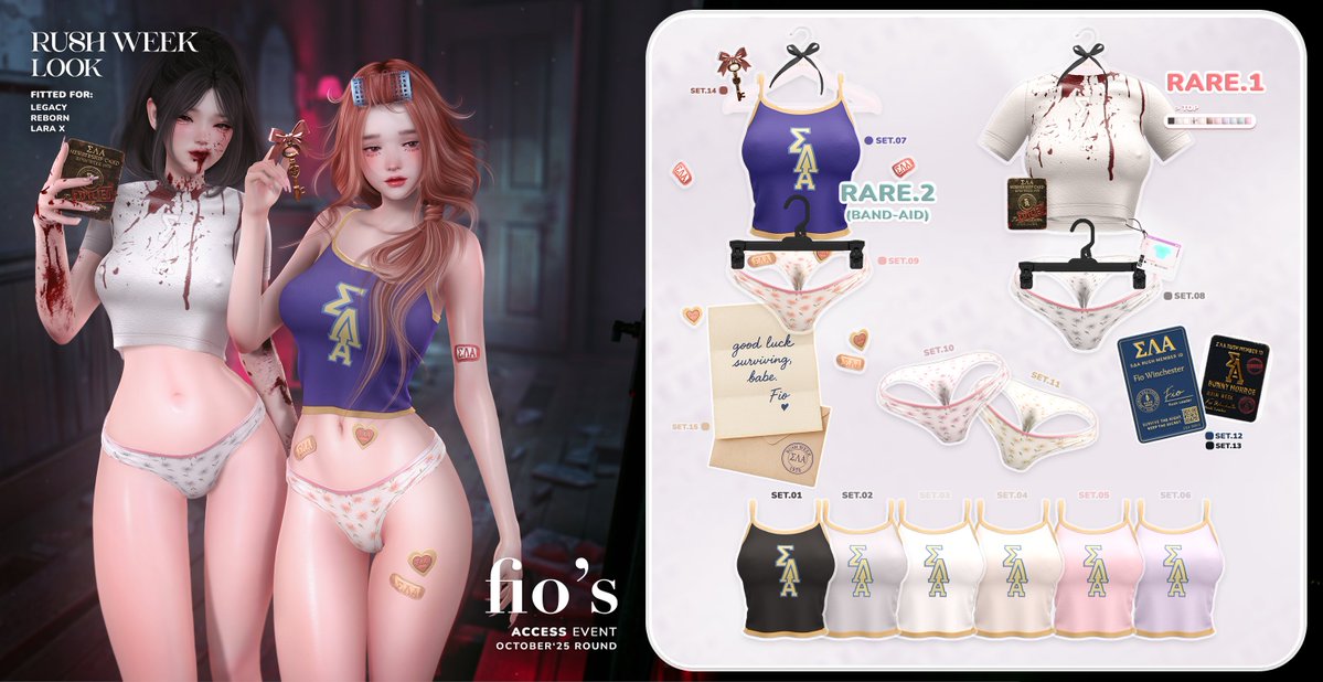 💌𝐟𝐢𝐨'𝐬 𝙭 𝐀𝐂𝐂𝐄𝐒𝐒                        

TP: maps.secondlife.com/secondlife/ACC…