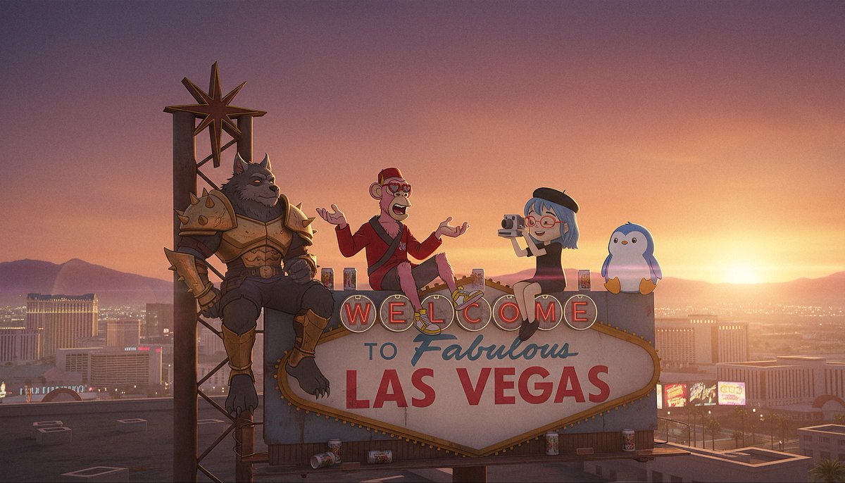 Want to join us in Las Vegas for Apefest and Metalfest? Our Luma link is now live!

Those who RSVP are eligible for luxury transportation to and from the Conrad/Resorts World hotel, a free 4-pack of our Metal Ape Mexican lager, and other fun surprises 🔥

luma.com/d6yi7moh