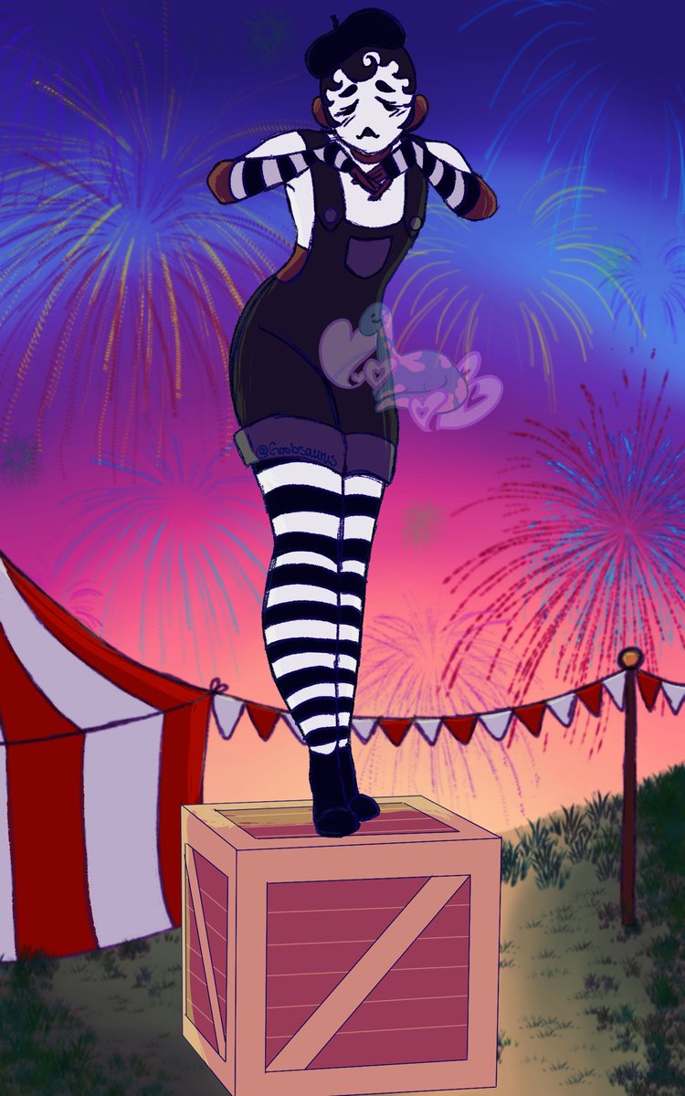 goobsaurus's tweet image. 🤡🎪
.
.
#digitalart #oc #originalcharacter #artmoots #CLIPSTUDIOPAINT #ArtistOnTwitter #circus