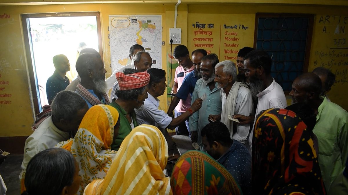 Health camp organized with the support of the CMOH and BMOH, providing basic check-ups and medicines to villagers.The initiative brought administrative and welfare services to one of the most remote area of the block and was appreciated by the locals. <a href="/DMCoochbehar/">DM CoochBehar</a> <a href="/sdotufanganj/">SDO Tufanganj</a>