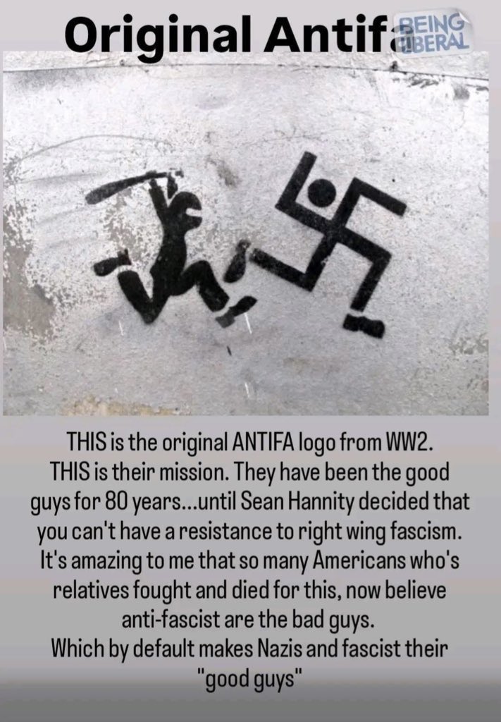 <a href="/atrupar/">Aaron Rupar</a> If you’re not Antifa then you’re a goddamn fascist. 
FULL STOP.