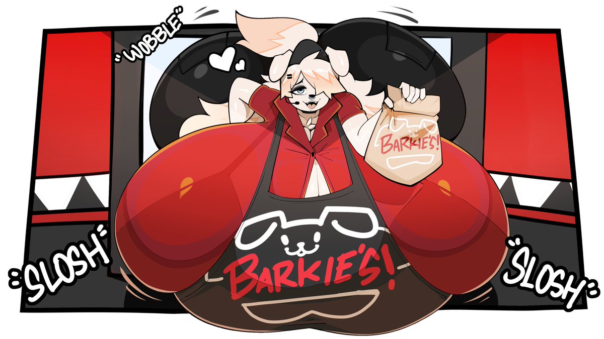 The dogs are barking 🐶🐶

Art trade with <a href="/Vetarix/">Veta 🔞🔜MFF</a>