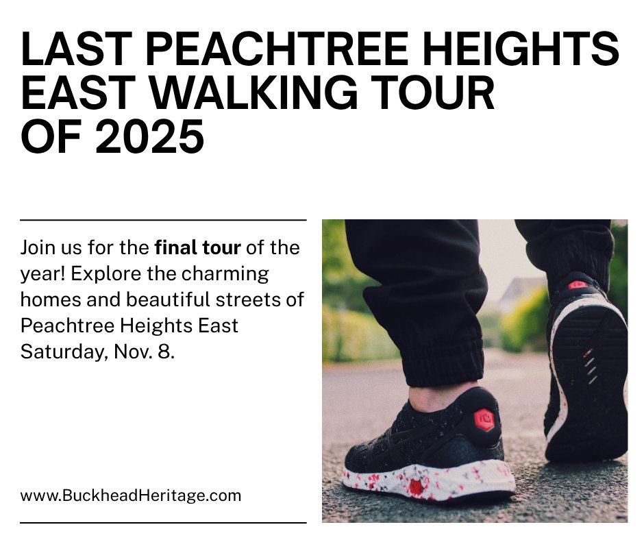 Caleb Brown and Richard Waterhouse will offer a fascinating tour of this hidden neighborhood near Peachtree Road and Lindbergh Drive. The 90-minute tour is sponsored in partnership with the Atlanta Preservation Center. To register, e-mail  rwaterhouse@buckheadheritage.com.