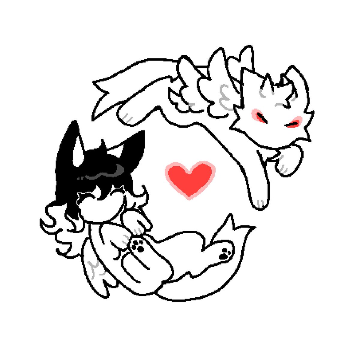sixvving's tweet image. salvia + seraph forever and ever 🪽🤍