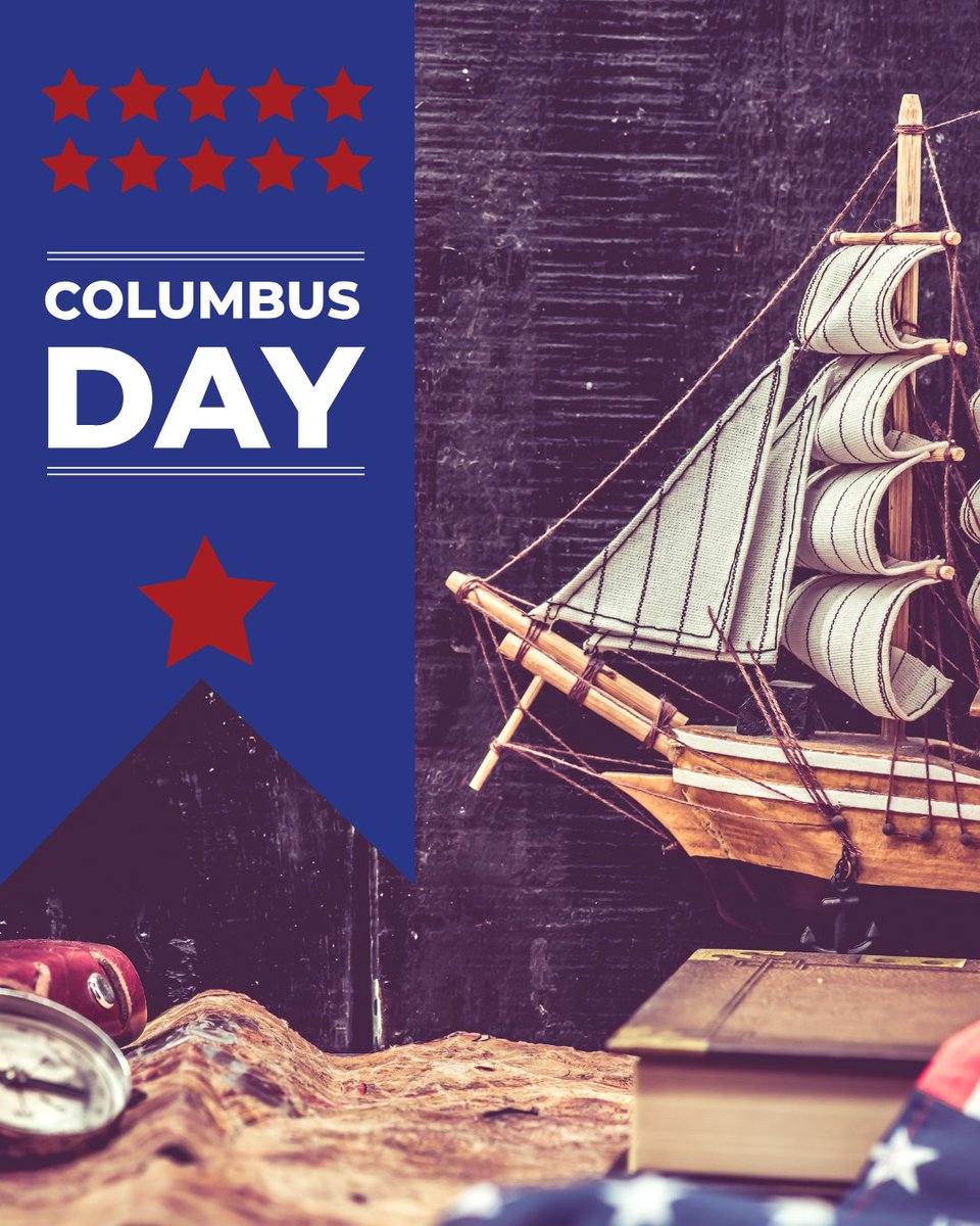 TheAdolphGroup's tweet image. 🧭✨ Happy Columbus Day! ✨🧭
Today we celebrate the spirit of exploration, discovery, and adventure. Let’s be inspired to embrace curiosity, seek new horizons, and uncover the explorer within ourselves. 🌍
Wishing you a day filled with inspiration and new