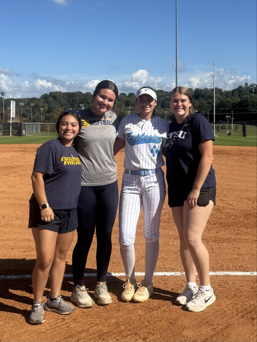 Had a great time at ETSU softball camp a few weeks ago. Thank you coaches and players for a memorable camp! <a href="/rwwagner/">Bill Wagner</a> <a href="/RickWagnerr/">RickWagner</a> <a href="/CoachmilliSB/">Cheryl Milligan</a>