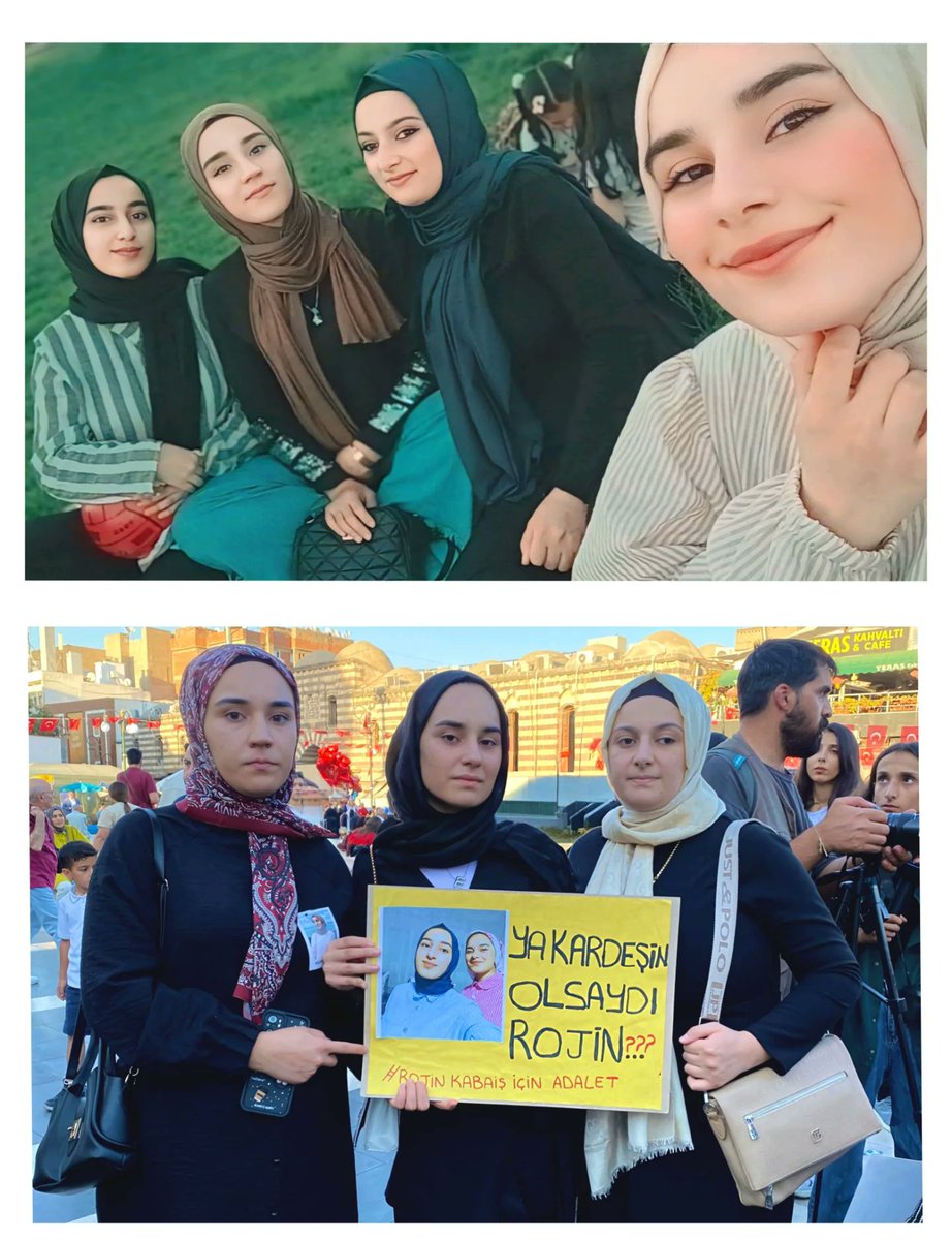 4 kız kardeşten biriydi..
Ya kardeşin olsaydı rojin 
Öncesi umut dolu bir hayat 
Sonrası büyük bir acı..
#RojineSesOluyorum 
#RojininKatilleriNerede