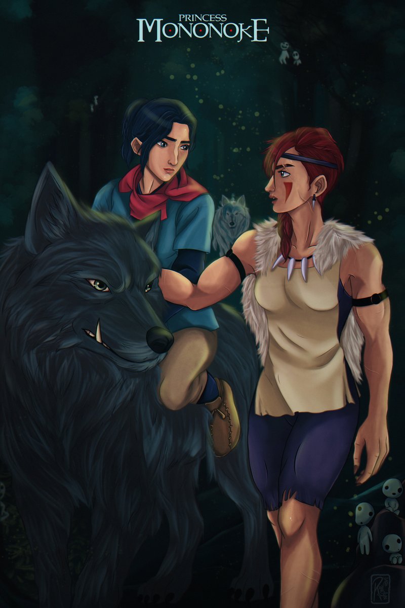 CaitVi in Anime Universes: 07/20 
Mononoke Hime 
—

I wanted to make a version where Caitlyn is San and Vi is Ashitaka, like an exiled prince seeking her cure. But looking at Zaun’s story and the conflicts in Arcane, the characters take on their own representation.

Caitlyn as a