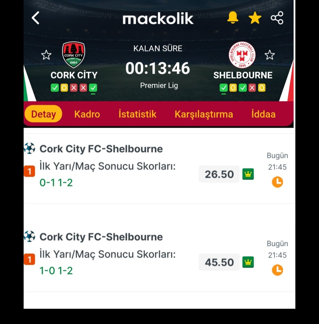 #Skor 1-2✍️
İy/MS skor
👉0-1/1-2
👉1-0/1-2

Herkese bol şanslar ☘️ ☘️ 
🔥🔥🔥🔥🔥🔥🔥
