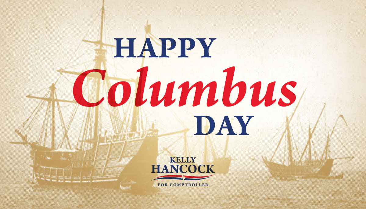 Faith. Courage. Discovery. Columbus’ journey shaped the course of Western civilization — and his example reminds Texans that liberty and strength are found when we’re guided by faith. 🇺🇸 #ColumbusDay