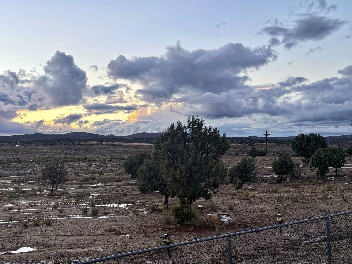 The calm (and the mud) after the storm.