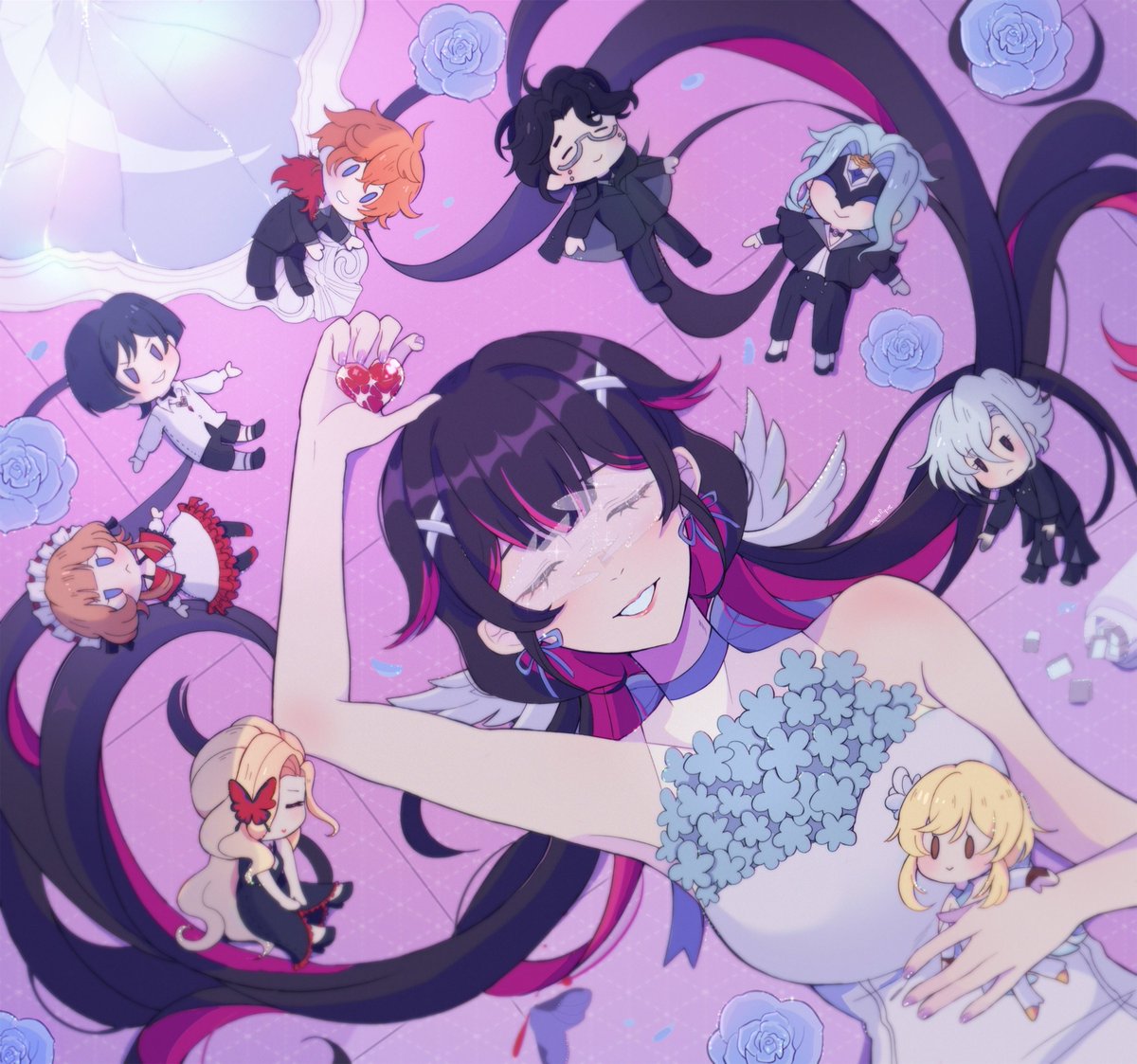 Do you believe the me reflected in your eyes? #columbina