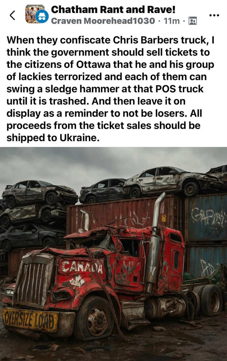 ChrisBarber1975's tweet image. I'm sure our grandparents didn't fight for the entitlement and hate that lives in some ugly Canadians' hearts.  I blame the government for this disgusting behavior.
 Sad state moving forward for our children.